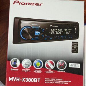 NIB PIONEER MVH-X380BT  CAR RADIO STEREO BLUETOOTH MP3 AUX USB Remote Brand New
